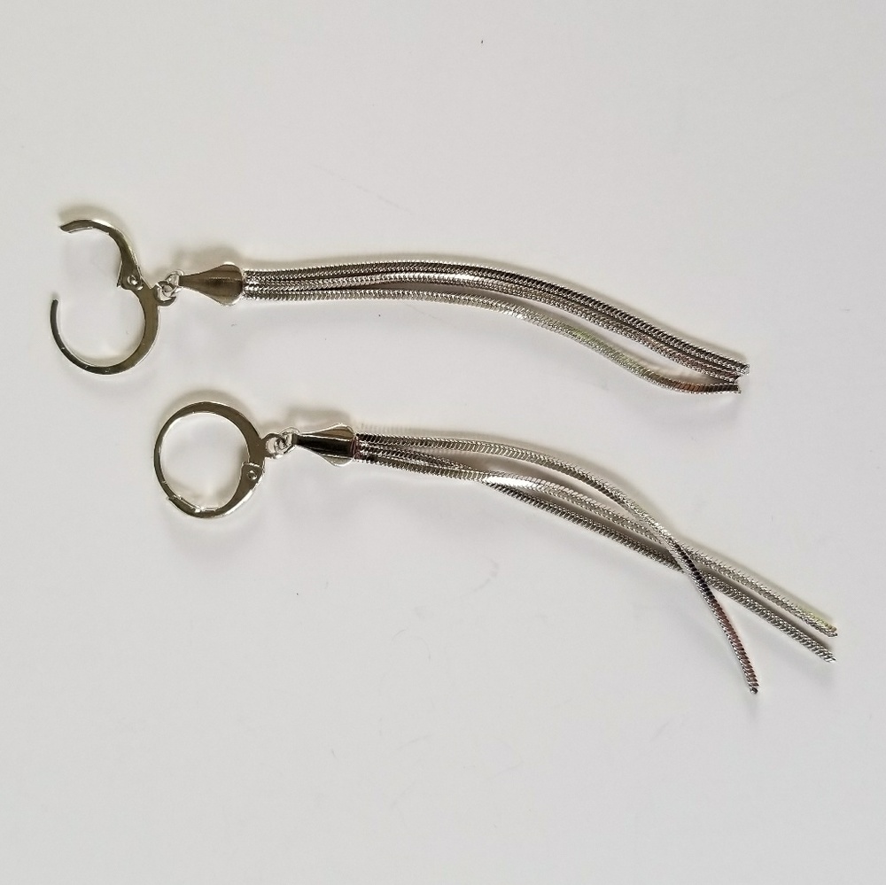 14KGF Tassel Earrings